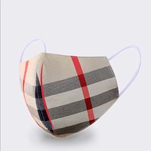Plaid face mask Burberry